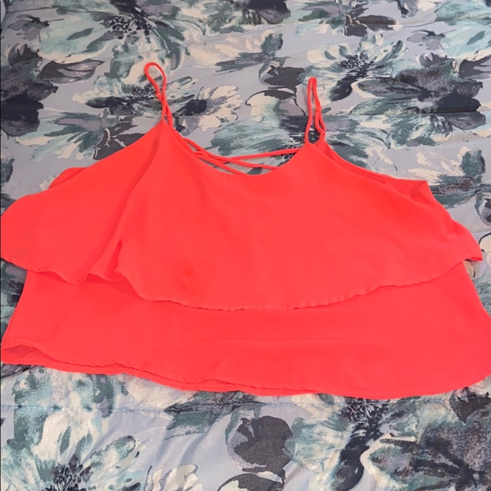 Hot pink top